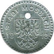 10 Pfennig - Mosbach obverse image