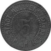 5 Pfennig - Müllheim obverse image