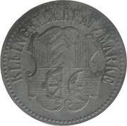 10 Pfennig - Müllheim, Germany, 1917 reverse image