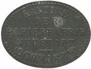 15 Pfennig - Neustadt im Schwarzwald Kantine der Papierfabrik obverse image