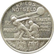 5 Pfennig - Pforzheim B.H. Mayers Hof-Kunst-Präge Anstalt obverse image