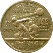 ½ Mark - Pforzheim B.H. Mayers Hof-Kunst-Präge Anstalt obverse image