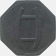 5 Pfennig - Rastatt, Germany, 1917 reverse image
