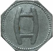 10 Pfennig - Rastatt, Germany, 1917 reverse image
