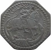 10 Pfennig - St. Georgen im Schwarzwald, Germany, 1918 reverse image
