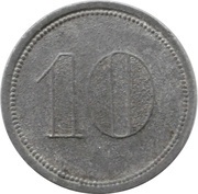 10 Pfennig - Waldshut Lonza-Werke, Germany,  reverse image