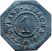 1 Pfennig - Abbach Portland-Abbach A. G. obverse image
