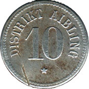 10 Pfennig - Aibling obverse image