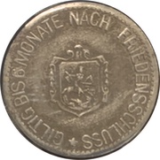 50 Pfennig - Aibling, Germany,  reverse image