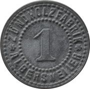 1 Pfennig - Albersweiler Zündholzfabrik obverse image