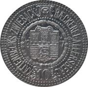 10 Pfennig - Allersberg Kattenbeck's Zwieback Baeckerei obverse image