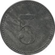 5 Pfennig - Altdorf, Germany, 1917 reverse image