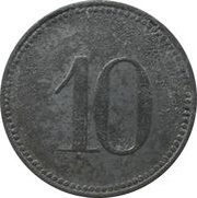 10 Pfennig - Altdorf, Germany, 1917 reverse image
