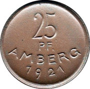25 Pfennig - Amberg obverse image