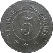5 Pfennig - Annweiler, Germany, 1919 reverse image