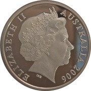 5 Dollars - Elizabeth II 4th Portrait - Queen's Baton Relay - Silver Proof obverse image
