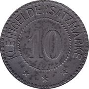 10 Pfennig - Annweiler, Germany, 1919 reverse image