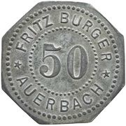 50 Pfennig - Auerbach Fritz Burger obverse image