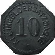 10 Pfennig - Bamberg, Germany, 1917 reverse image