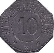 10 Pfennig - Beilngries, Germany, 1917 reverse image