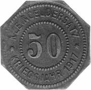 50 Pfennig - Berching, Germany, 1917 reverse image