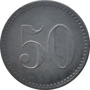 50 Pfennig - Bodenmais Rödlische Holzwarenfabr., Germany, 1917 reverse image