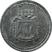 5 Pfennig - Burgau, Germany, 1917 reverse image