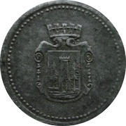 10 Pfennig - Burgau, Germany, 1917 reverse image