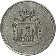 50 Pfennig - Burgau, Germany, 1917 reverse image