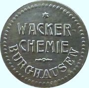 10 Pfennig - Burghausen an der Salzach Wacker Chemie obverse image