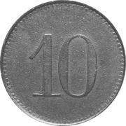 10 Pfennig - Burglengenfeld, Germany, 1917 reverse image