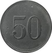 50 Pfennig - Burglengenfeld, Germany, 1917 reverse image