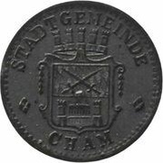 5 Pfennig - Cham obverse image