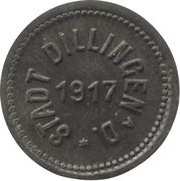 5 Pfennig - Dillingen obverse image