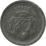 5 Pfennig - Dillingen, Germany, 1917 reverse image