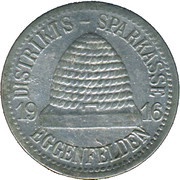 10 Pfennig - Eggenfelden Distriktssparkasse obverse image