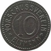 10 Pfennig - Eltmann Vorschussverein obverse image