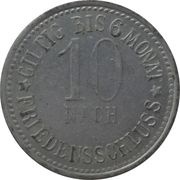 10 Pfennig - Erbendorf, Germany, 1917 reverse image