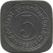 5 Pfennig - Frankenthal obverse image