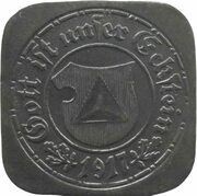 5 Pfennig - Frankenthal, Germany, 1917 reverse image