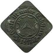 5 Pfennig - Frankenthal, Germany, 1917 reverse image