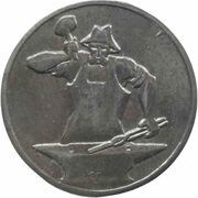 5 Pfennig - Frankenthal, Germany, 1918 reverse image