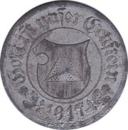 10 Pfennig - Frankenthal, Germany, 1917 reverse image