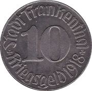10 Pfennig - Frankenthal obverse image