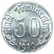 50 Pfennig - Frankenthal obverse image