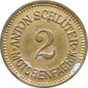2 Pfennig - Freising Anton Schlüter Motorenfabrik obverse image