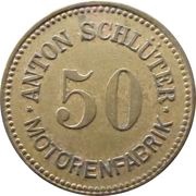 50 Pfennig - Freising Anton Schlüter Motorenfabrik obverse image