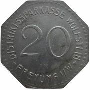 20 Pfennig - Freyung, Germany,  reverse image