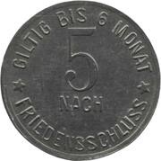 5 Pfennig - Friedenfels, Germany, 1917 reverse image