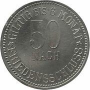 50 Pfennig - Furth im Wald, Germany,  reverse image